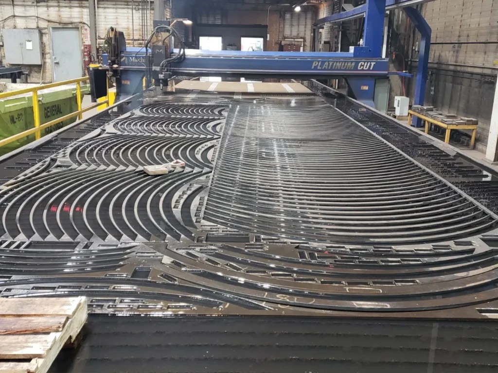 CESSCOs plasma cutting table